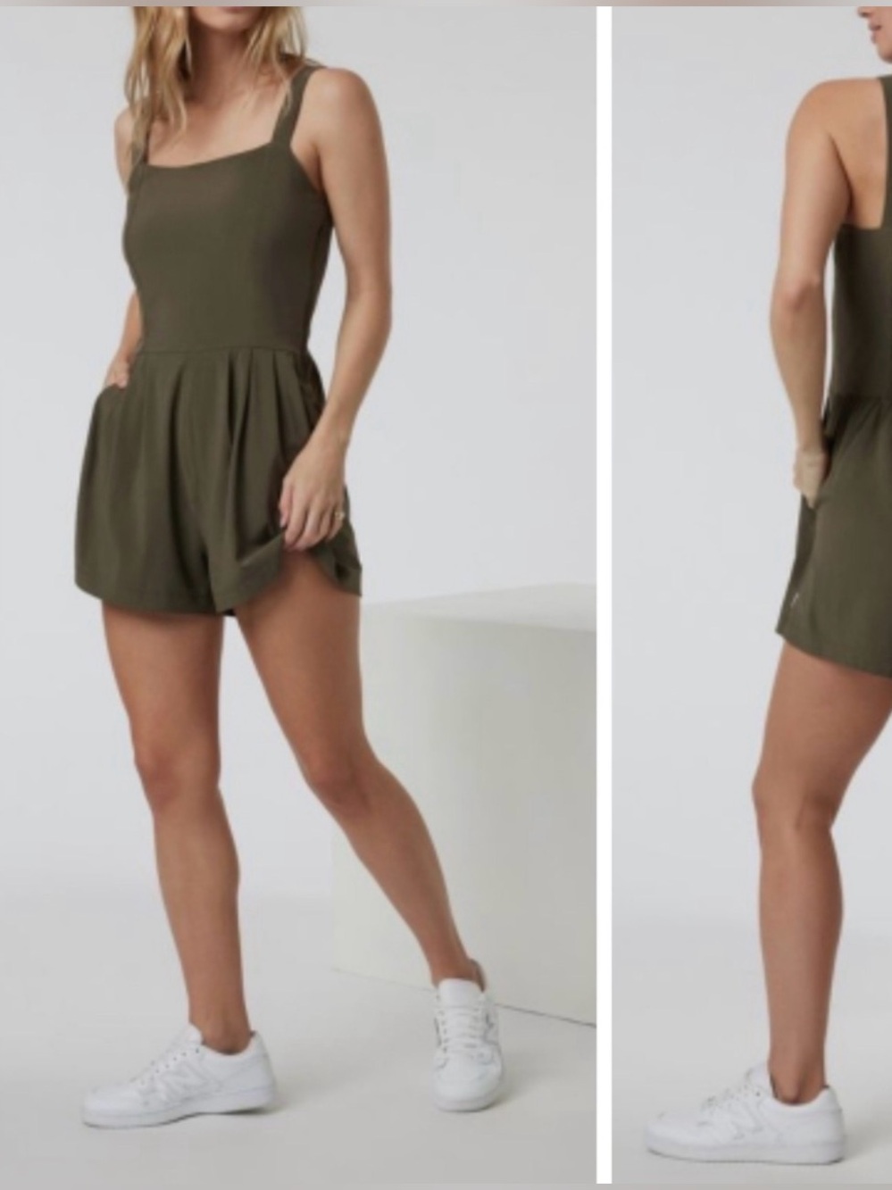 Vuori Villa Romper Green size medium